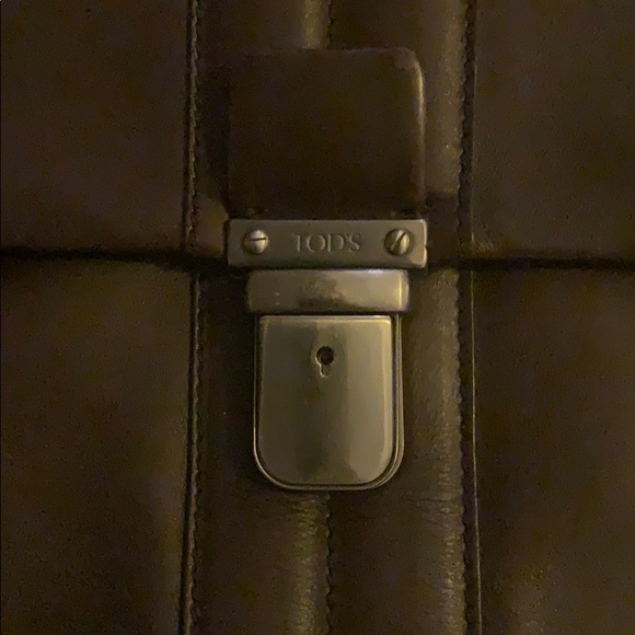 Tods brown work bag- briefcase - Picture 3 of 5